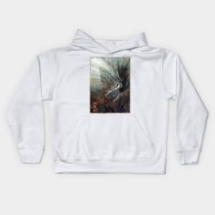 The frolic of the Rhine-Maidens - Arthur Rackham Kids Hoodie